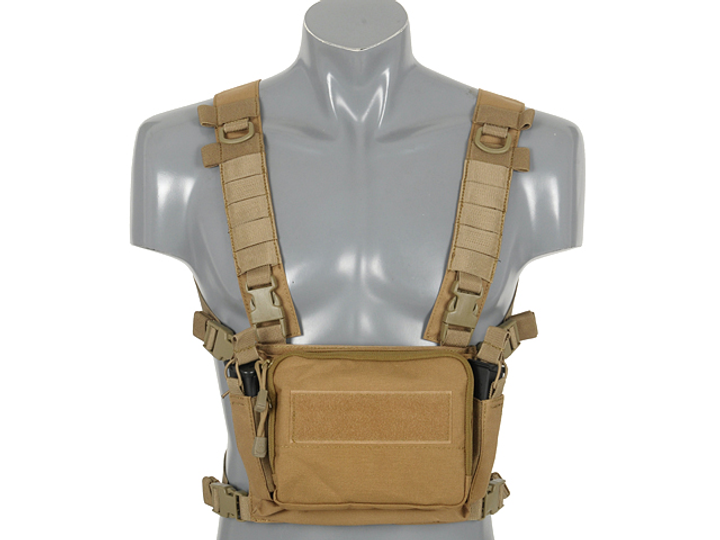 Розвантажувальний жилет 8Fields Compact Multi-Missions Chest Rig Coyote - изображение 1