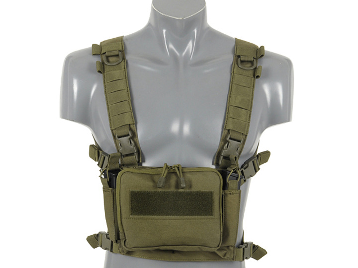 Розвантажувальний жилет 8Fields Compact Multi-Missions Chest Rig Olive - зображення 1