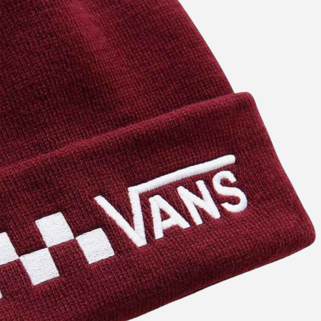 Czapka męska Vans Trecker Bordowa (196244182609) - obraz 4