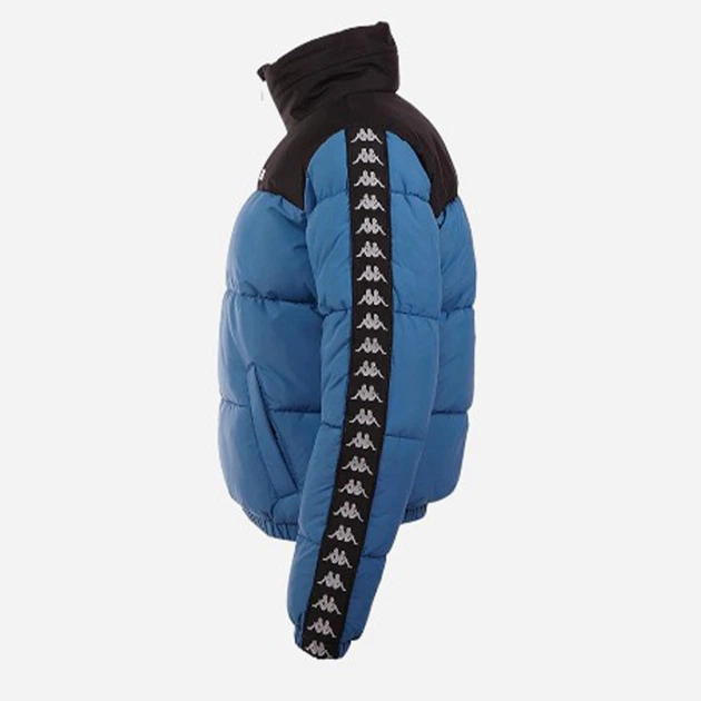 Куртка зимова жіноча Kappa Lebana S Синій/Чорний (4056142930589) - зображення 3