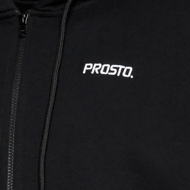 Худі чоловіче Prosto KLASYK Zicba 2114 S Чорне (5906742997910) - зображення 3