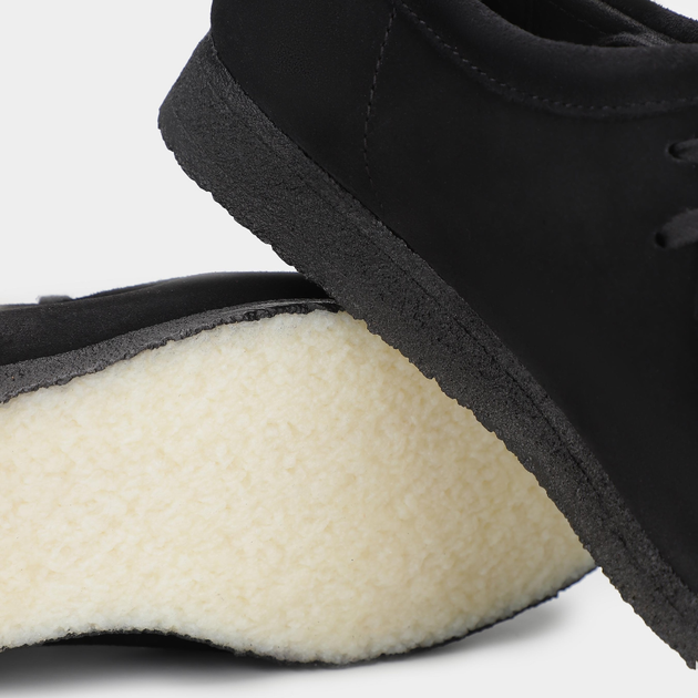 Чоловічі мокасини Clarks Originals Wallabee 26155519 43 Чорні (5059304190523/261555197090) - зображення 5