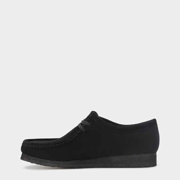 Чоловічі мокасини Clarks Originals Wallabee 26155519 44.5 Чорні (5059304190547) - зображення 3