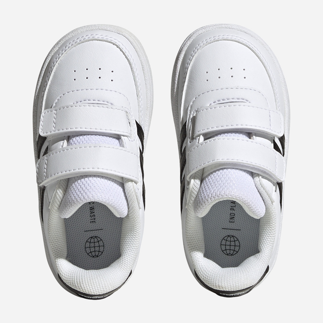 Sneakersy chłopięce adidas Breaknet 2.0 CF HP8970 23 Białe (4066749937102) - obraz 3