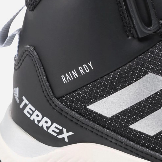 Дитячі зимові черевики для хлопчика adidas Terrex Winter Mid Boa Rain.Rdy Hiking IF7493 28 Чорні (4062058786226) - зображення 7