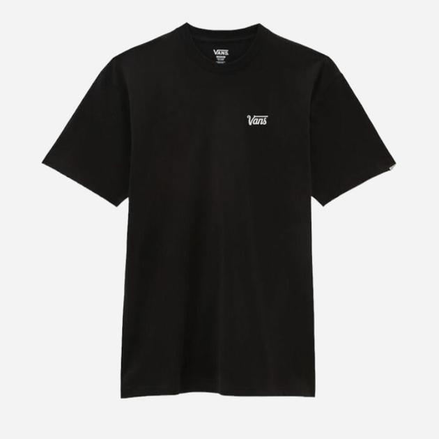 Футболка бавовняна чоловіча Vans Mini Script Tee-B S Чорна (196570472795) - зображення 1