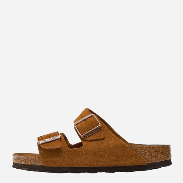 Чоловічі шльопанці Birkenstock 1009527 43 Коричневі (4044477042930) - зображення 3