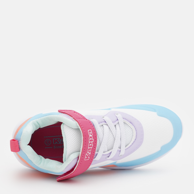 Buty sportowe dziecięce dla dziewczynki na rzepy Kappa 260894PRK-1061 28 Wielokolorowe (4056142964232) - obraz 5
