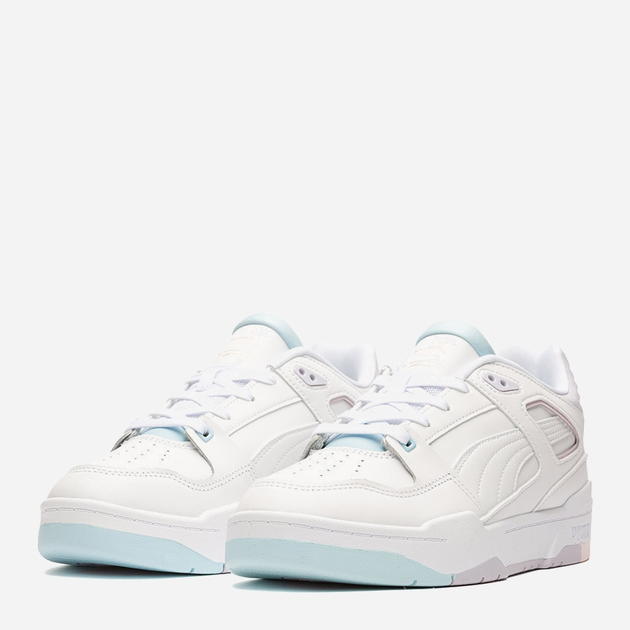 Sneakersy damskie skórzane Puma Slipstream 38627014 37.5 (5US) Białe (4099683142370) - obraz 2