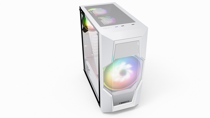 2E Gaming Корпус Turbo G2057W без БЖ 2xUSB3.0, 1xUSB2.0, 1x200мм, ARGB, 3x120мм ARGB, VGA 345мм, LCS ready, HUB - изображение 3