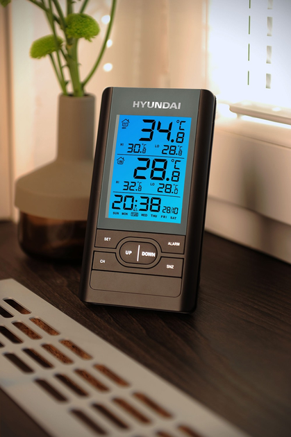 Метеостанція Hyundai WS 1070 B (HY-WS1070B) - зображення 4