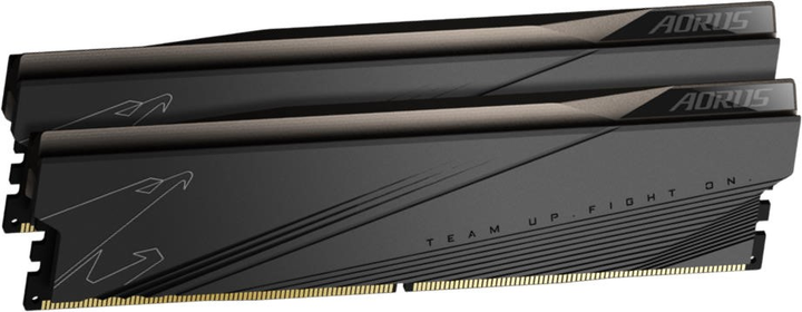 Pamięć RAM Gigabyte DDR5-5200 32768MB PC5-41600 (Kit of 2x16384) AORUS Black (GP-ARS32G52D5) - obraz 1