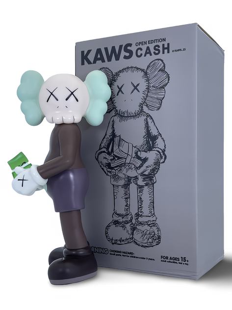 Статуэтка KAWS x Money Flip x Cash Open Edition x Color 400% 28 см Brian Donnelly Анатомия - изображение 3