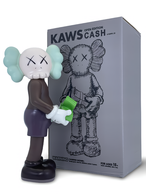 Статуэтка KAWS x Money Flip x Cash Open Edition x Color 400% 28 см Brian Donnelly Анатомия - изображение 4