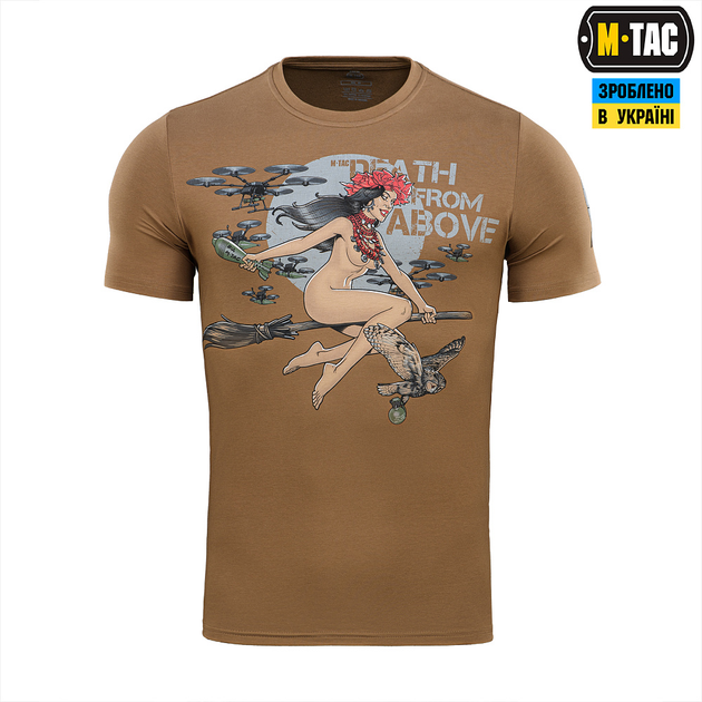 Футболка M-Tac Death From Above Coyote Brown XL - изображение 2