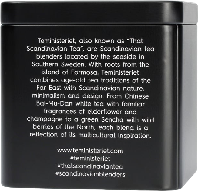 Білий чай Teministeriet Collection 150 White Elderflower Champagne в упаковці 50 г (7340023001008) - зображення 4