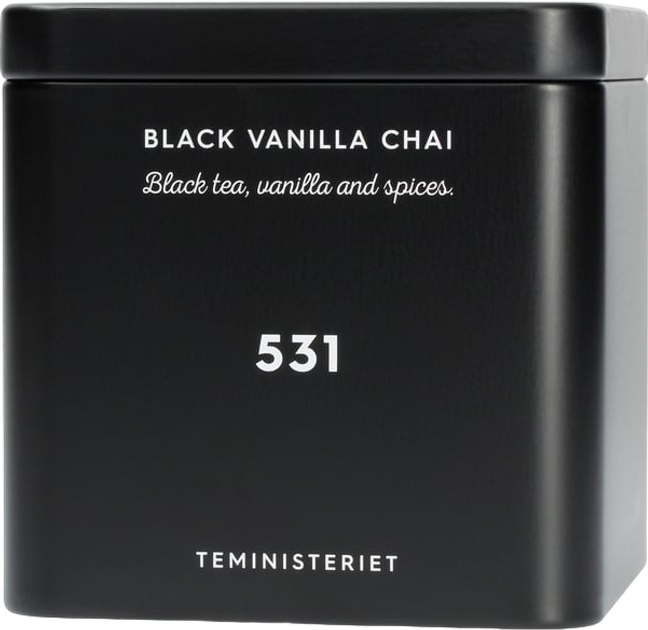 Czarna herbata Teministeriet Collection 531 Black Vanilla Chai 100 g (7340023001084) - obraz 1