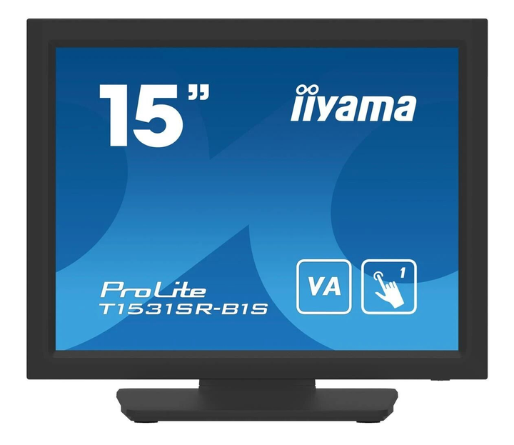 Монитор iiyama T1531SR-B1S Touch (T1531SR-B1S) EU - изображение 1