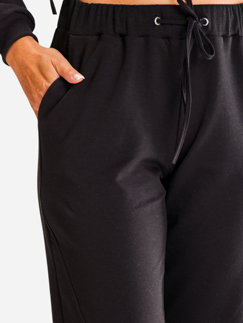 Spodnie dresowe damskie Awama A608 L Czarne (5902360583559) - obraz 4