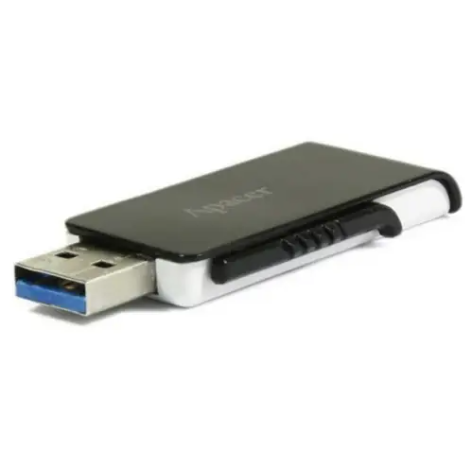 Флеш память Apacer AH350 64Gb USB 3.0 Black (AP64GAH350B-1) - Фото 2 Флеш память Apacer AH350 64Gb USB 3.0 Black (AP64GAH350B-1) - зображення 2