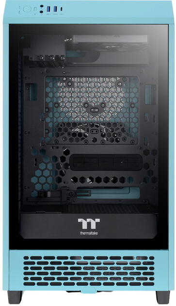 Корпус Thermaltake The Tower 200 Turquoise (CA-1X9-00SBWN-00) - зображення 2