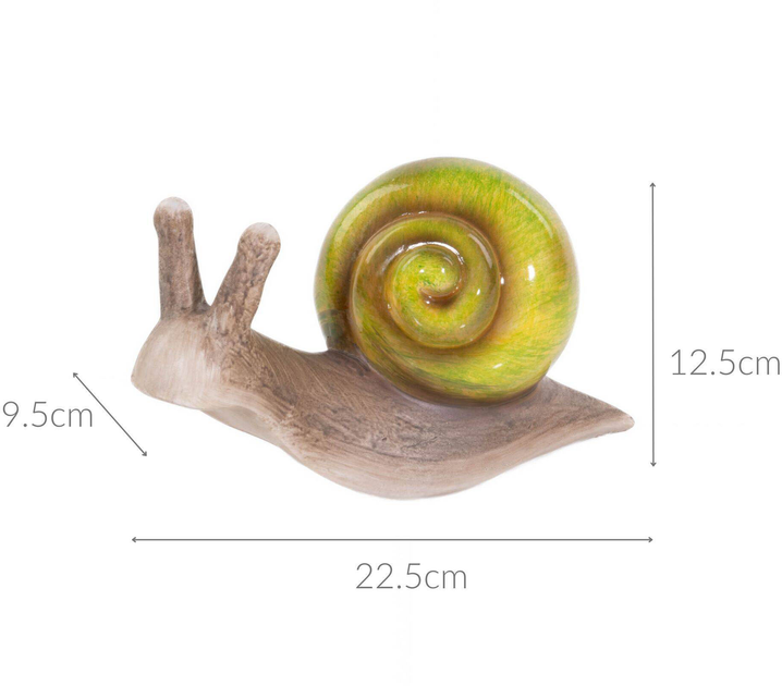 Ślimak ogrodowy ProGarden dekoracyjny zielony 22 x 10 cm (5902973440720) - obraz 5