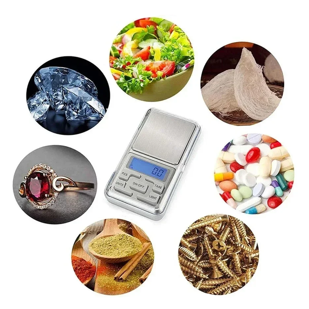 Весы ювелирные карманные Pocket Scale MH-500 0.1 - 500 г (t3430) - изображение 2