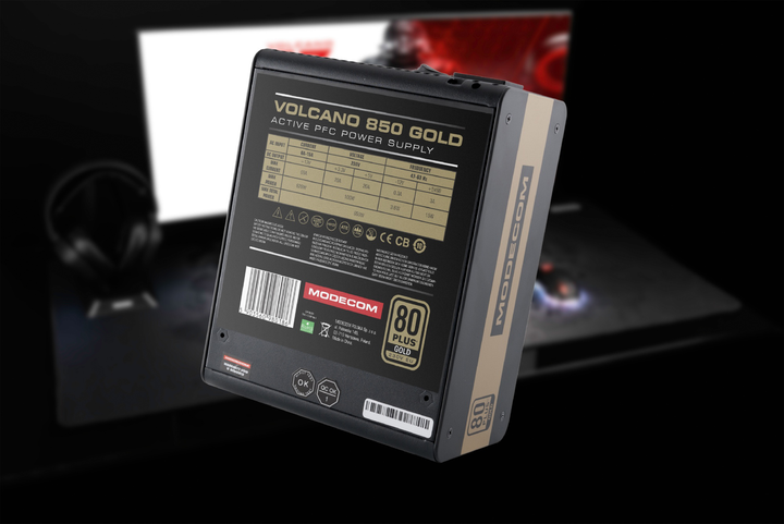Блок питания Modecom Volcano 850W 80 Plus Gold (ZAS-MC92-SM-850-ATX-VOLCA) - изображение 7