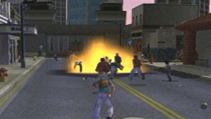 Гра Sony PlayStation 2 State of Emergency Europe Англійська Версія Б/У - зображення 7