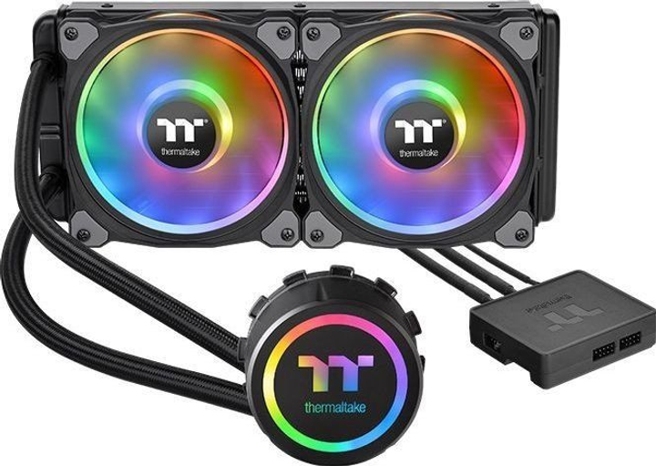 Chłodzenie wodne Thermaltake Floe DX RGB 240 TT Premium Edition Black (4713227520652) - obraz 1