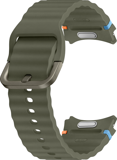 Ремінець Samsung Sport Band (S/M) для Samsung Galaxy Watch 7 Green (ET-SNL30SKEGEU) - зображення 3