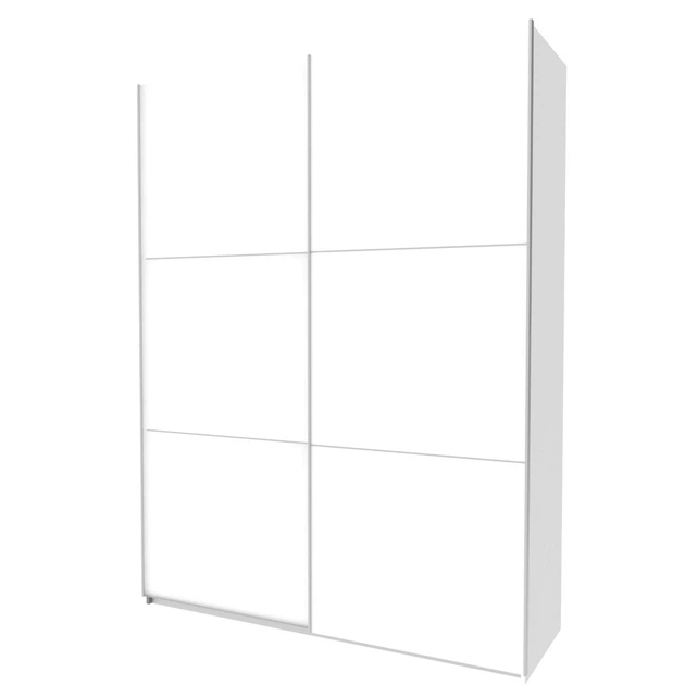 Шкаф купе Doros G-Caiser Белый 2 ДСП / 3 части 180х60х240 (42002108) - изображение 2