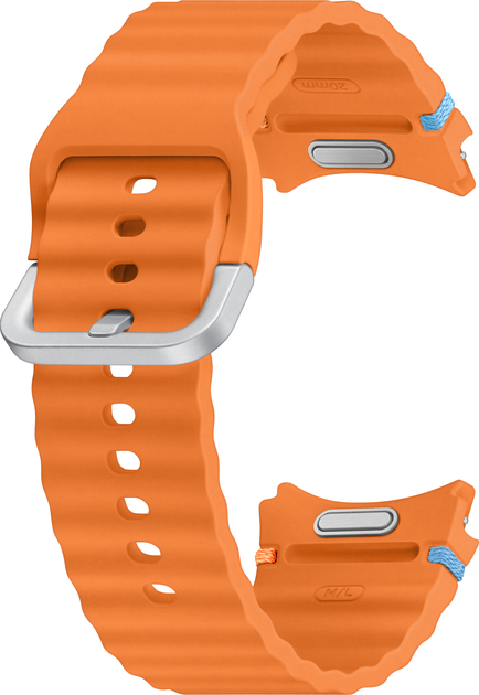 Pasek Samsung Sport Band (M/L) do Samsung Galaxy Watch 7 Orange (ET-SNL31LOEGEU) - obraz 3