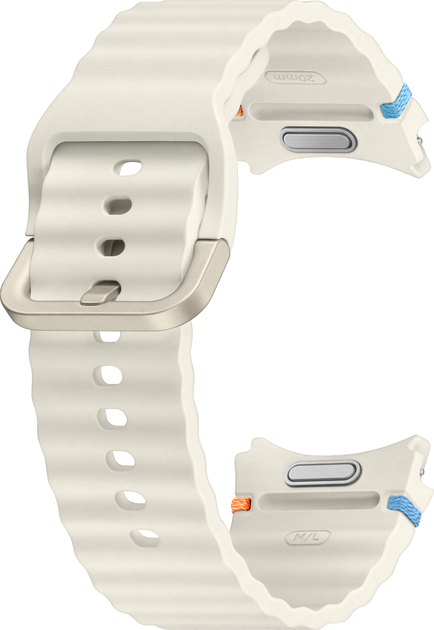Pasek Samsung Sport Band (M/L) do Samsung Galaxy Watch 7 Cream (ET-SNL31LWEGEU) - obraz 3