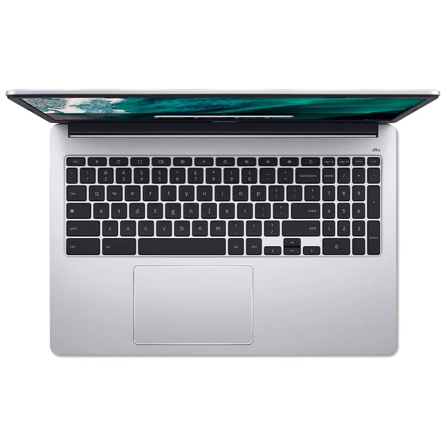 Ноутбук Acer Chromebook CB315-4HT 15" FHD IPS Touch, Intel C N4500, 8GB, F128GB, UMA, ChromeOS, серебро - изображение 4