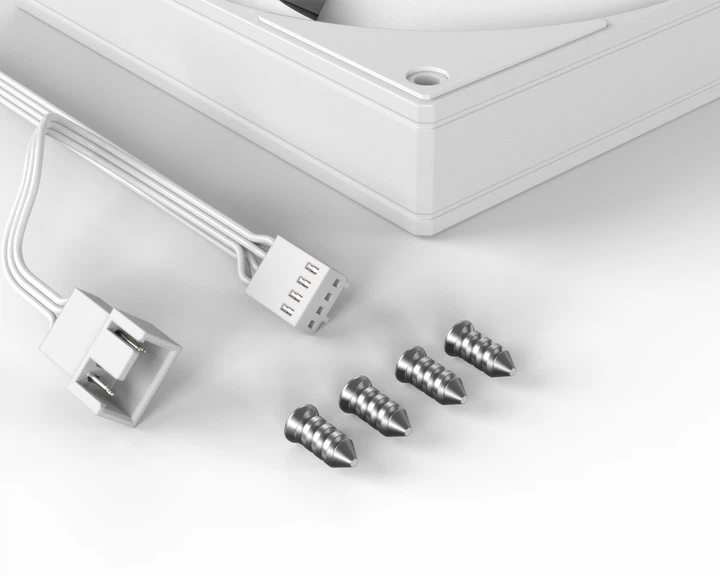 Вентилятор ID-Cooling AS-140-W Duet White - изображение 6