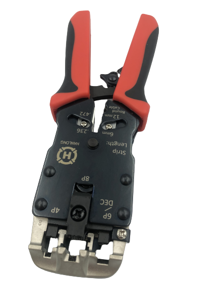 Обтискний професійний інструмент із тріскачкою RJ45/RJ12/RJ11, Hanlong HT-3008AR - Фото 14 Обтискний професійний інструмент із тріскачкою RJ45/RJ12/RJ11, Hanlong HT-3008AR - изображение 14
