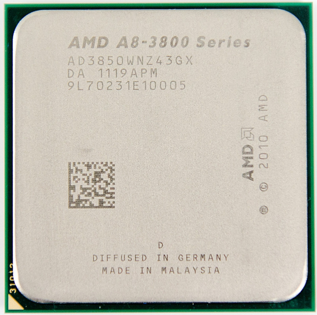 Процессор AMD A8-3850 2.9 GHz, FM1 100W Б/У – фото, отзывы ...
