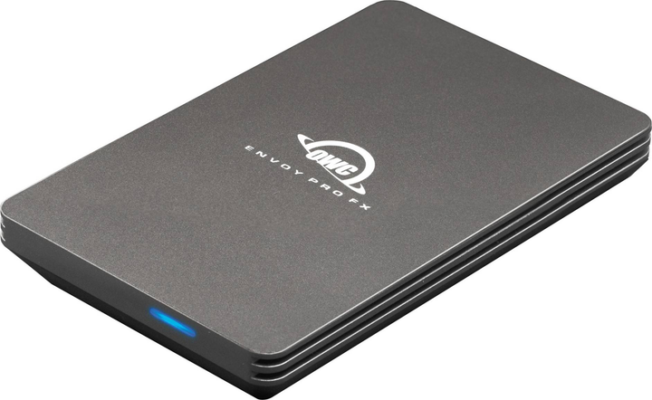 SSD диск OWC Envoy Pro FX 2 TB Externe SSD Thunderbolt 3 USB-C Темно-сірий (810586037075) - зображення 1