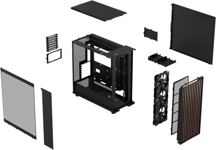 Корпус Fractal Design North XL Charcoal Black TG Dar (FD-C-NOR1X-02) - Фото 20 Корпус Fractal Design North XL Charcoal Black TG Dar (FD-C-NOR1X-02) - изображение 20