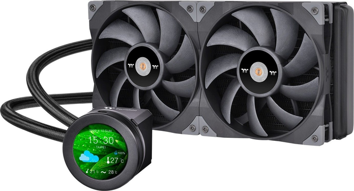 Система рідинного охолодження Thermaltake Toughliquid Ultra 280 All-In-One Liquid Cooler Black (4713227536912) - зображення 2