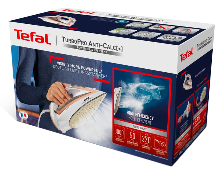 Праска TEFAL TurboPro Anti-Calc FV5697 - зображення 14