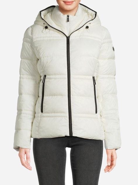 Куртка демисезонная с капюшоном женская Michael Kors 935394746 XS Белая ...