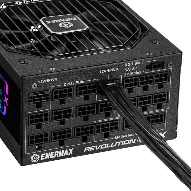 Zasilacz Enermax Revolution D.F.X 1650 ATX 3.0 1650W Black (ERT1650EWT) - obraz 10
