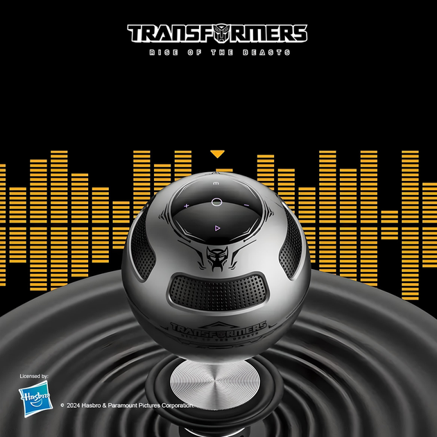 Портативная Bluetooth смарт колонка Transformers TF-Y17 Optimus Primal, 1200 mAh, серая - Фото 3 Портативная Bluetooth смарт колонка Transformers TF-Y17 Optimus Primal, 1200 mAh, серая - изображение 3