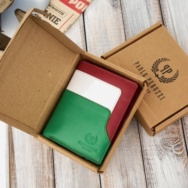 Портмоне чоловіче шкіряне Paolo Peruzzi AV-07 Різнокольорове (5905567203756) - зображення 4