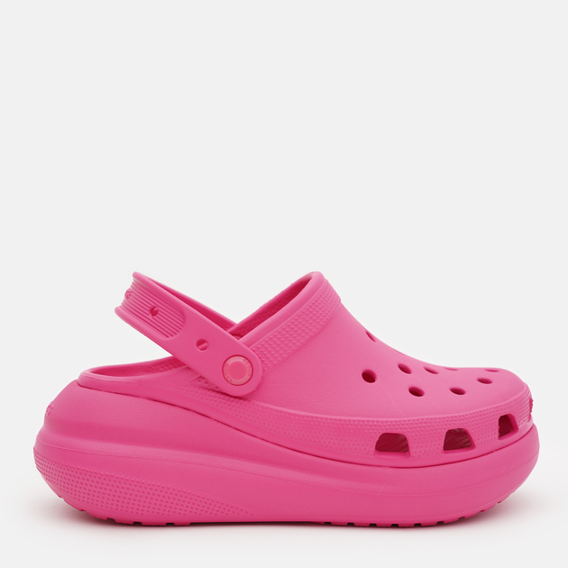 Акція на Жіночі крокси Crocs Crush Clog 207521-6UB 41/42 (M8/W10) 26 см Рожеві від Rozetka