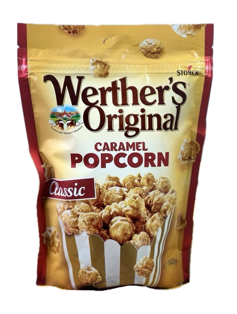Попкорн в кремово-карамельной глазури Werther's Original Caramel ...