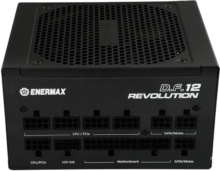 Блок живлення Enermax Revolution D.F.12 750W Black (4713157727916) - зображення 6