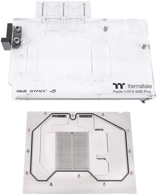 Водоблок Thermaltake Pacific V-RTX 4080 Plus (ASUS ROG & TUF) GPU Water Block (4713227537261) - зображення 2